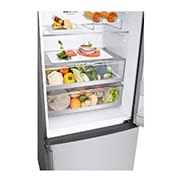 LG Refrigerador Bottom Freezer con Motor Inverter Linear Compressor y capacidad total de 446 Lts- ThinQ AI, LB45SGP