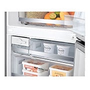 LG Refrigerador Bottom Freezer con Motor Inverter Linear Compressor y capacidad total de 446 Lts- ThinQ AI, LB45SGP
