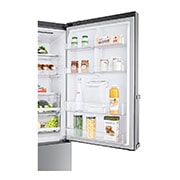 LG Refrigerador Bottom Freezer con Motor Inverter Linear Compressor y capacidad total de 446 Lts- ThinQ AI, LB45SGP