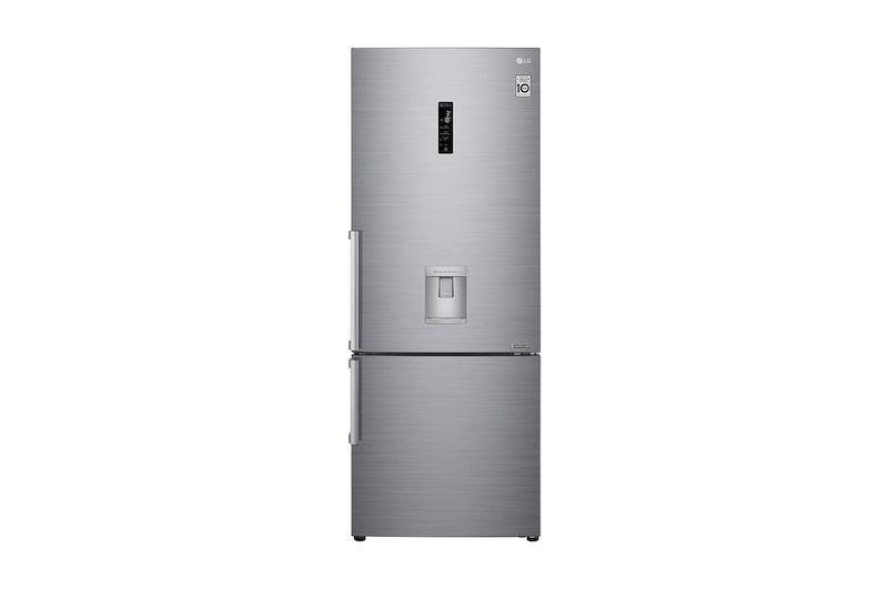 LG Refrigerador Bottom Freezer con Motor Inverter Linear Compressor y capacidad total de 446 Lts- ThinQ AI, LB45SGP