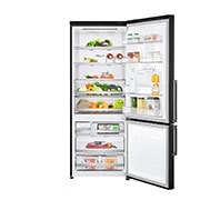 LG Refrigerador Bottom Freezer con Motor Inverter Linear Compressor y capacidad total de 442 Litros, LB45TGT