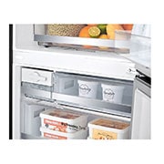 LG Refrigerador Bottom Freezer con Motor Inverter Linear Compressor y capacidad total de 442 Litros, LB45TGT