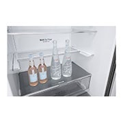 LG Refrigerador Bottom Freezer con Motor Inverter Linear Compressor y capacidad total de 442 Litros, LB45TGT