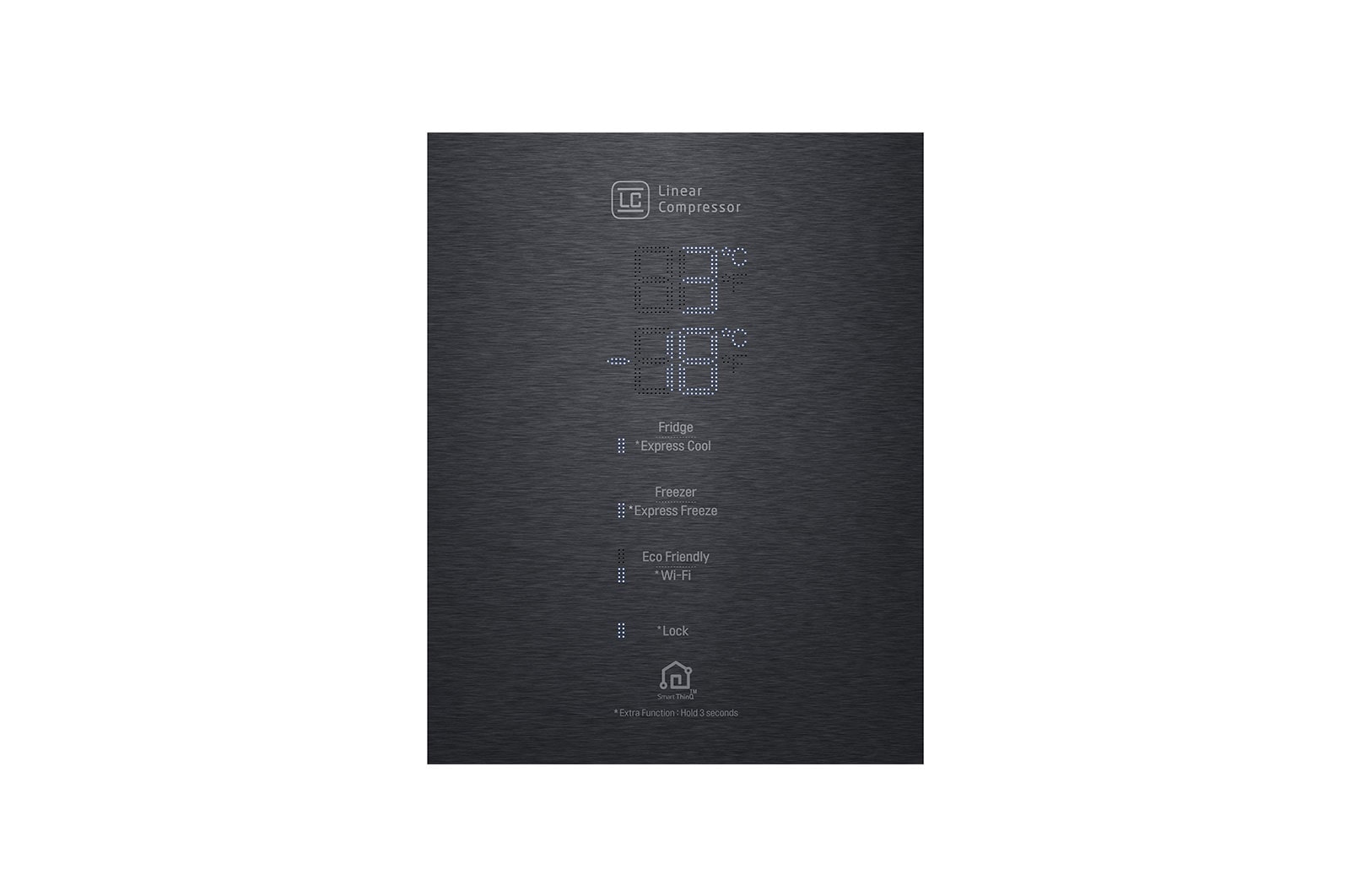 LG Refrigerador Bottom Freezer con Motor Inverter Linear Compressor y capacidad total de 442 Litros, LB45TGT