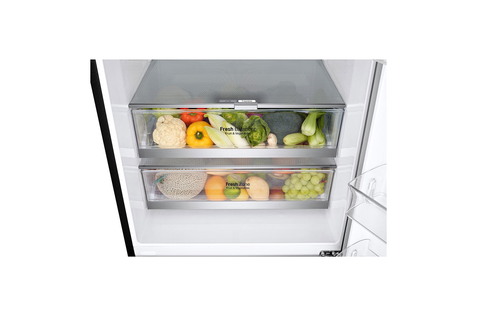 LG Refrigerador Bottom Freezer con Motor Inverter Linear Compressor y capacidad total de 442 Litros, LB45TGT