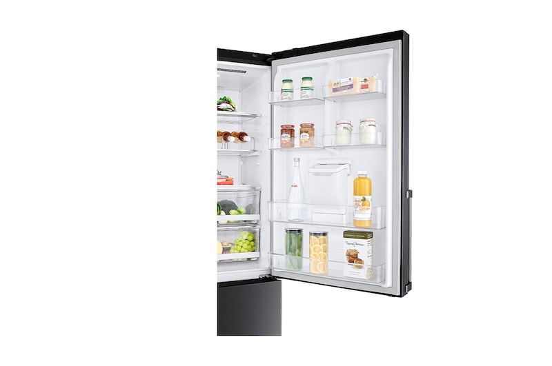 LG Refrigerador Bottom Freezer con Motor Inverter Linear Compressor y capacidad total de 442 Litros, LB45TGT