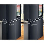 LG Refrigerador Instaview Door-inDoor® Slim con Delgada Profundidad y Capacidad total de 458 Lts., LM57MXTAF