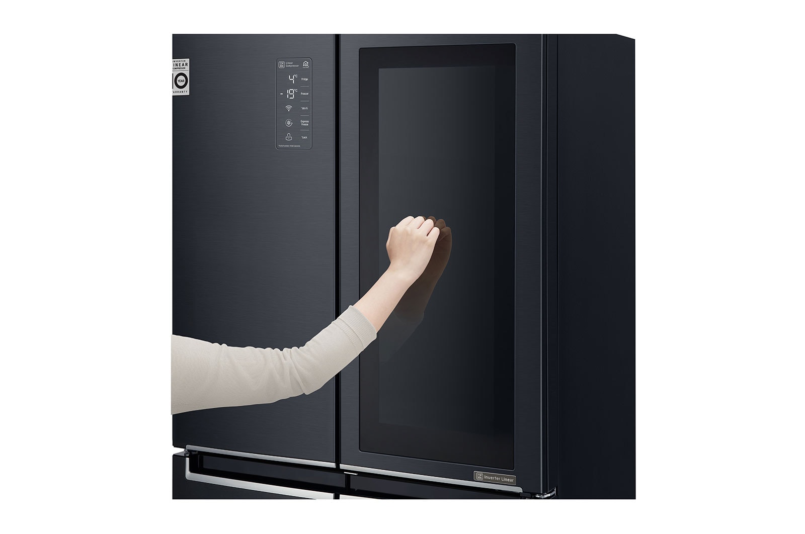 LG Refrigerador Instaview Door-inDoor® Slim con Delgada Profundidad y Capacidad total de 458 Lts., LM57MXTAF