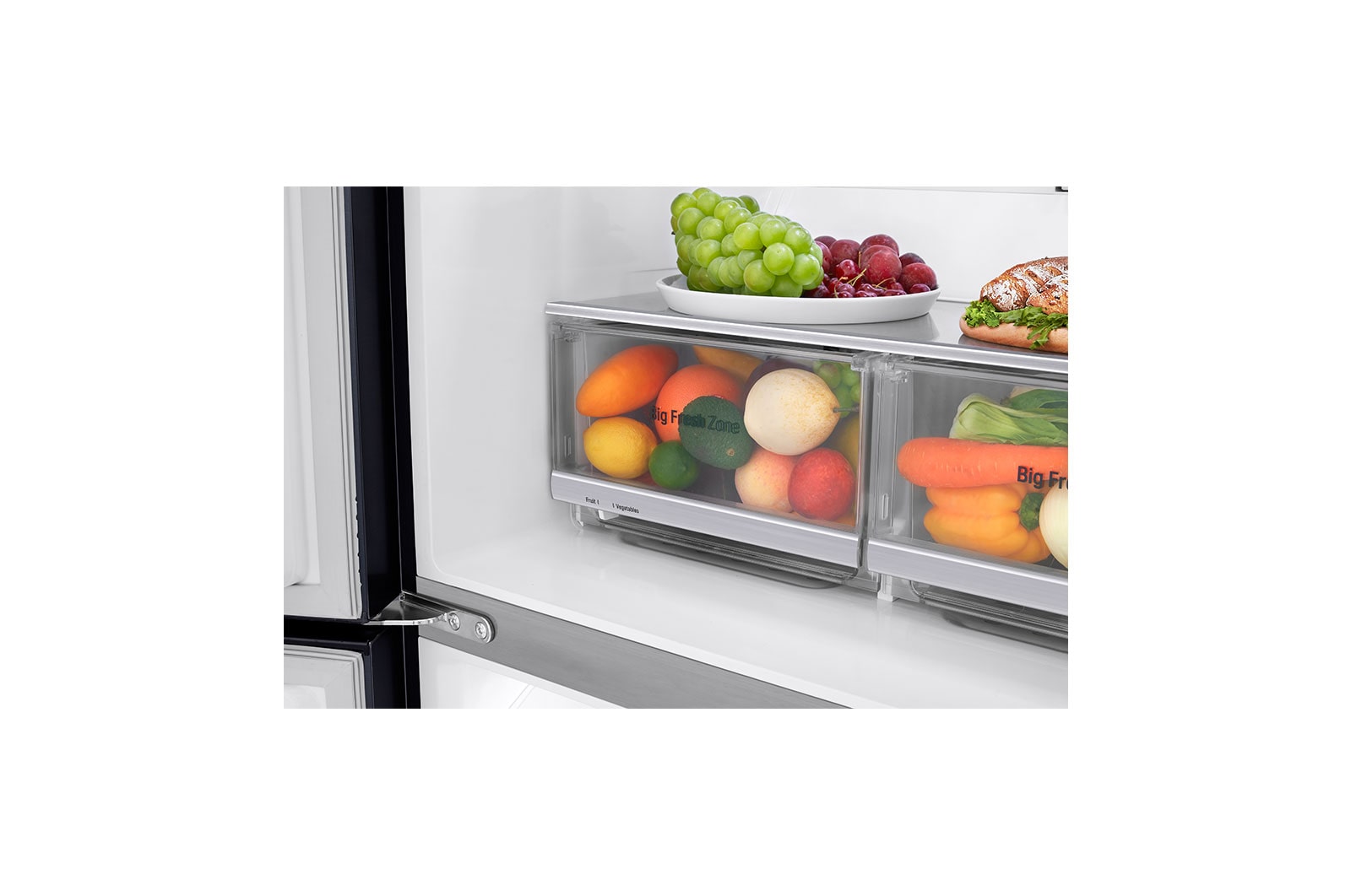 LG Refrigerador Instaview Door-inDoor® Slim con Delgada Profundidad y Capacidad total de 458 Lts., LM57MXTAF