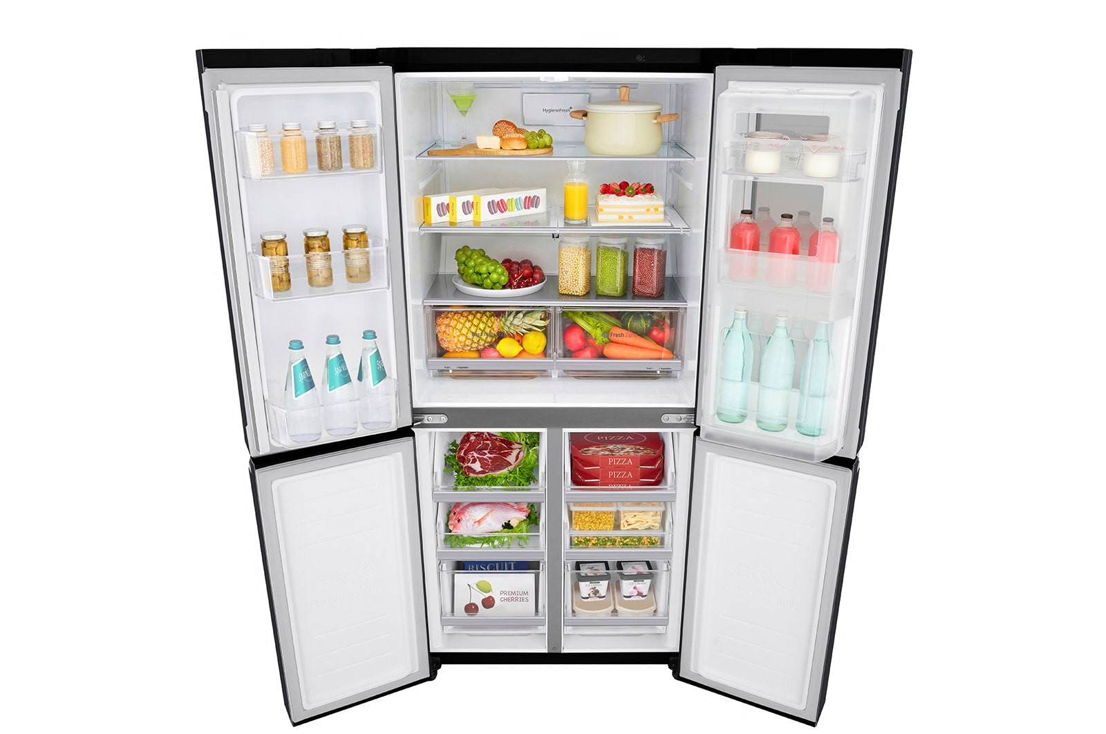 LG Refrigerador Instaview Door-inDoor® Slim con Delgada Profundidad y Capacidad total de 458 Lts., LM57MXTAF