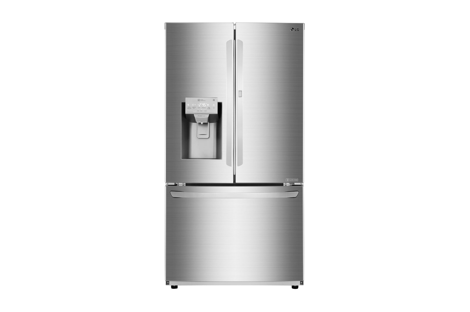 Vista frontal de Refrigerador Door in Door con Motor Inverter Linear Compressor y capacidad total de 660 Litros LM78SDSAF