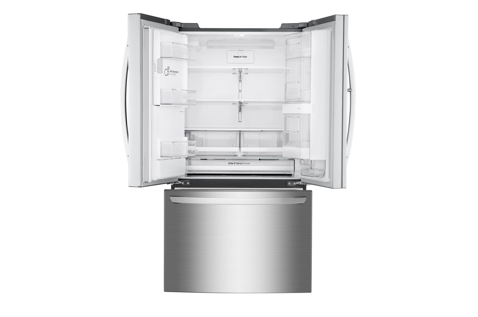 LG Refrigerador Door in Door con Motor Inverter Linear Compressor y capacidad total de 660 Litros, LM78SDSAF