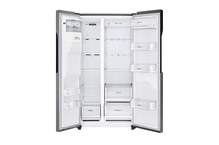 LG  Refrigerador Side by Side con motor Inverter Linear Compressor con capacidad total de 591 Litros, LS63SPGK