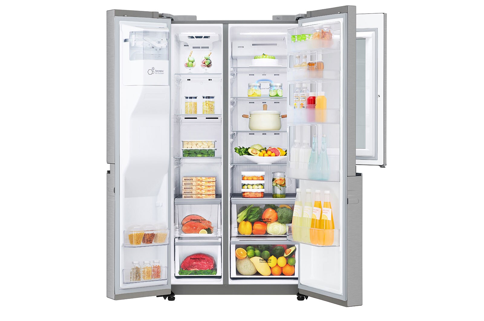 LG Refrigerador Instaview™ Door in Door™, con motor Inverter Linear Compressor y capacidad total de 592 Litros., LS64SXP