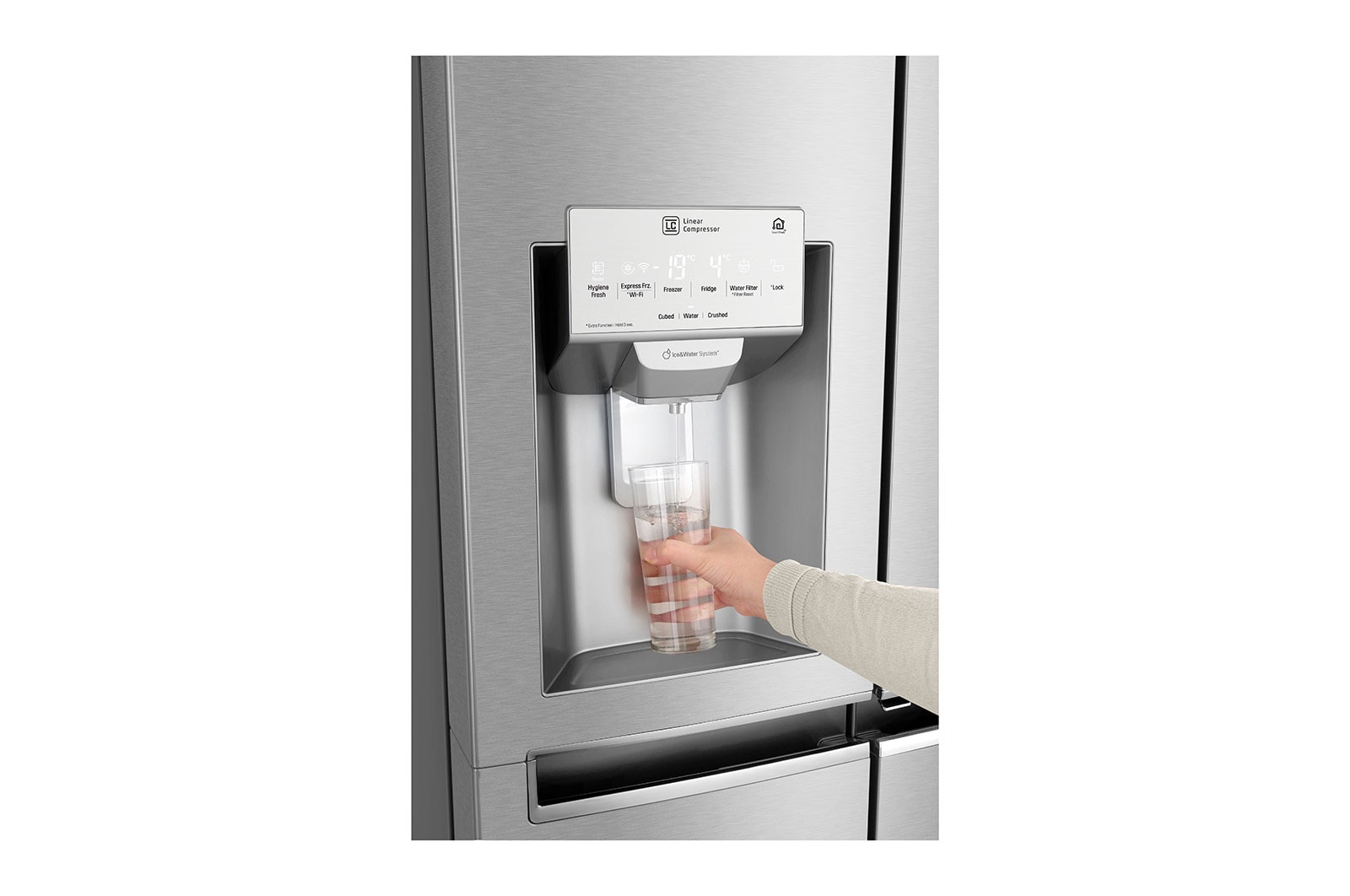 LG Refrigerador Instaview™ Door in Door™, con motor Inverter Linear Compressor y capacidad total de 592 Litros., LS64SXP