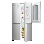 LG Refrigerador InstaView™ Door in Door™, con motor Inverter Linear Compressor y capacidad total de 626 Litros, LS65MXN