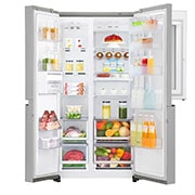 LG Refrigerador InstaView™ Door in Door™, con motor Inverter Linear Compressor y capacidad total de 626 Litros, LS65MXN