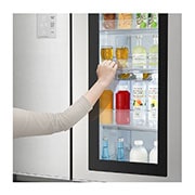 LG Refrigerador InstaView™ Door in Door™, con motor Inverter Linear Compressor y capacidad total de 626 Litros, LS65MXN