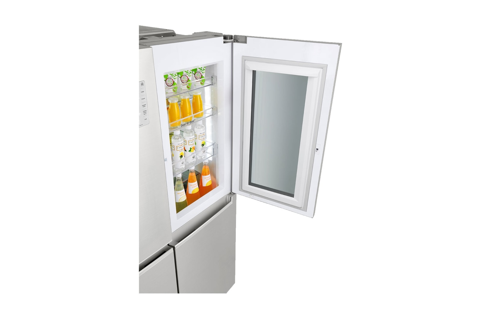 LG Refrigerador InstaView™ Door in Door™, con motor Inverter Linear Compressor y capacidad total de 626 Litros, LS65MXN