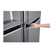 LG Refrigerador Door in Door con Motor Inverter Linear Compressor y Capacidad Total de 601 Lts, LS65SDP