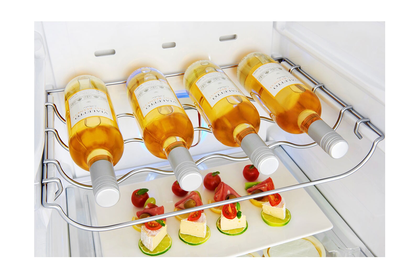 LG Refrigerador Door in Door con Motor Inverter Linear Compressor y Capacidad Total de 601 Lts, LS65SDP