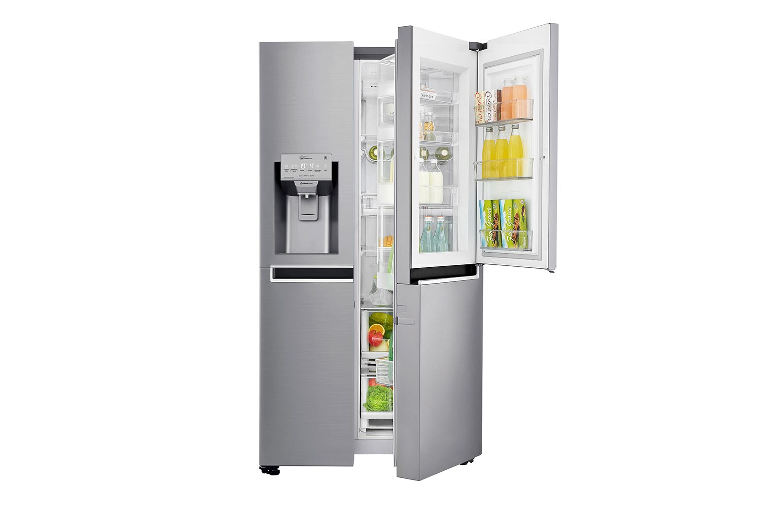 LG Refrigerador Door in Door con Motor Inverter Linear Compressor y Capacidad Total de 601 Lts, LS65SDP