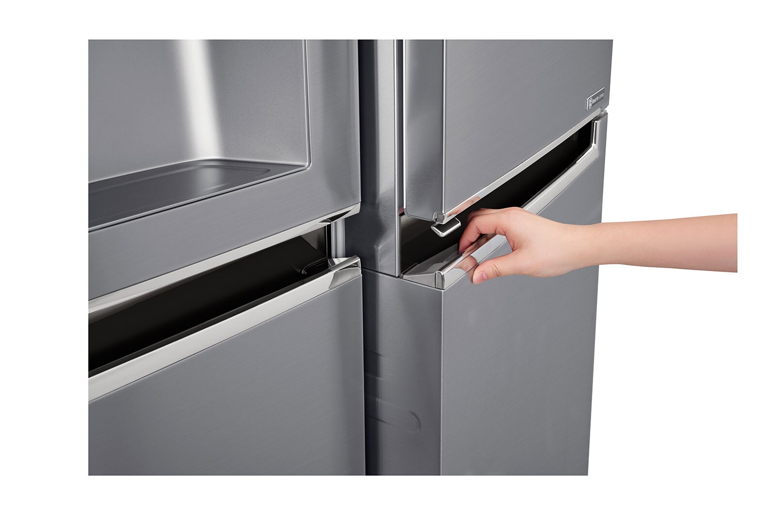 LG Refrigerador Door in Door con Motor Inverter Linear Compressor y Capacidad Total de 601 Lts, LS65SDP