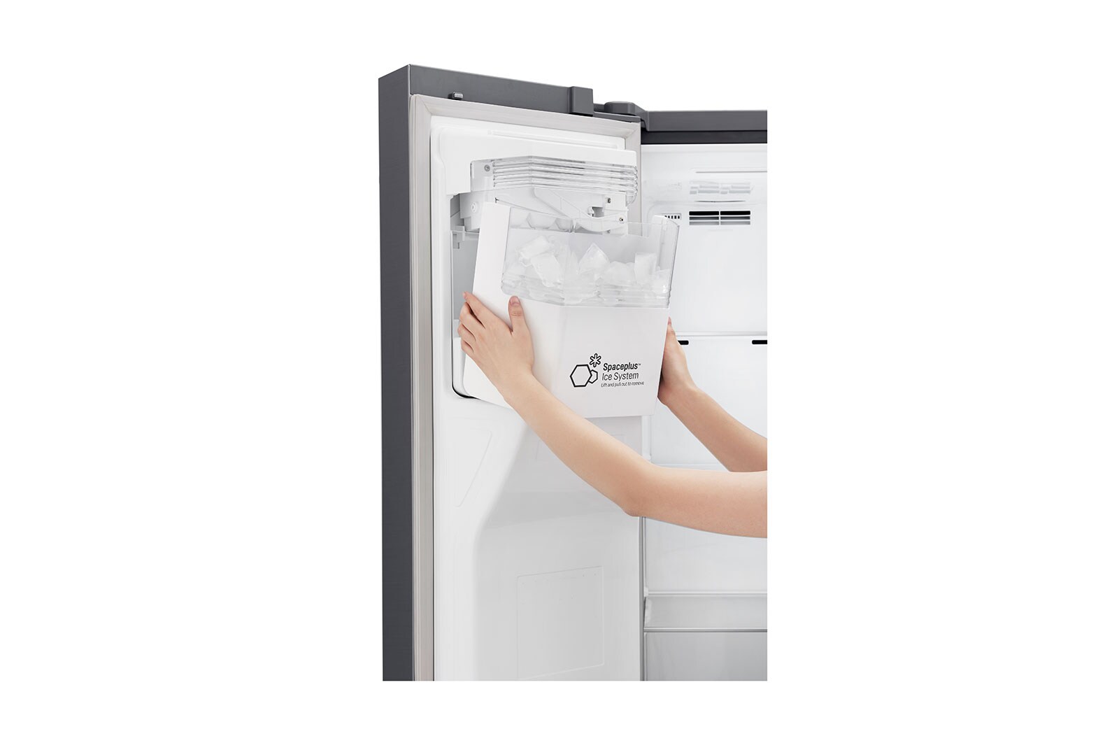 LG Refrigerador Door in Door con Motor Inverter Linear Compressor y Capacidad Total de 601 Lts, LS65SDP