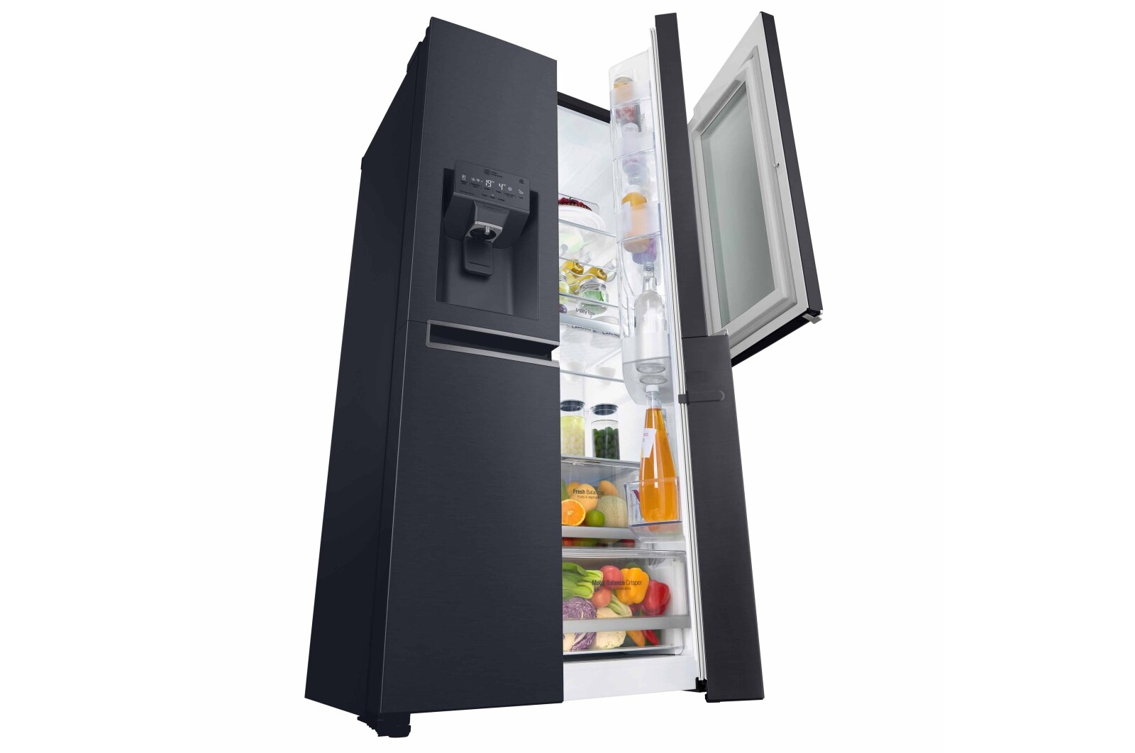 LG Refrigerador InstaView Door-in-Door® con Motor Inverter Linear Compressor y Capacidad Total de 601 Lts, LS65SXTAF