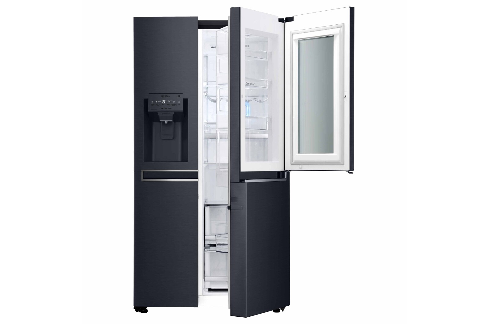 LG Refrigerador InstaView Door-in-Door® con Motor Inverter Linear Compressor y Capacidad Total de 601 Lts, LS65SXTAF