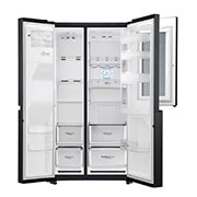 LG Refrigerador InstaView Door-in-Door® con Motor Inverter Linear Compressor y Capacidad Total de 601 Lts, LS65SXTAFQ