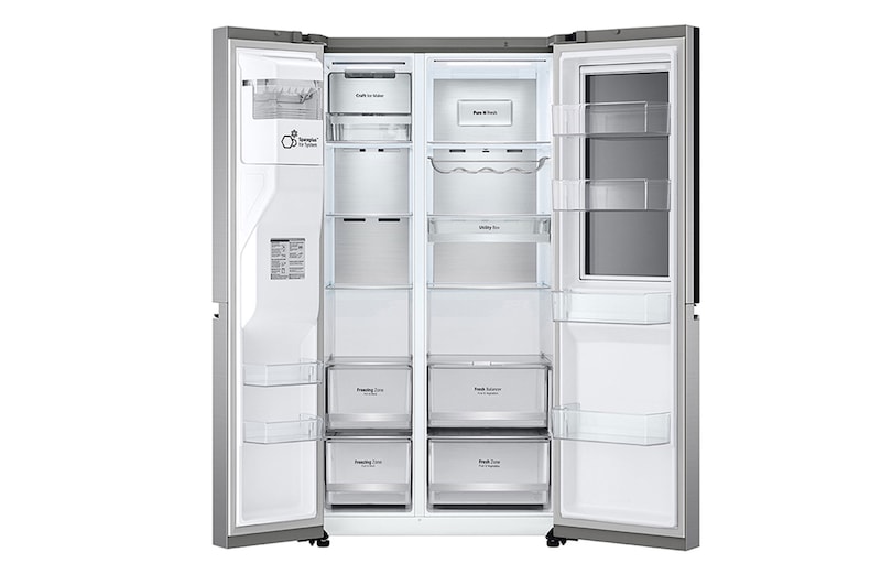 LG Refrigerador Side by Side 598L con InstaView™, LS66SXNC