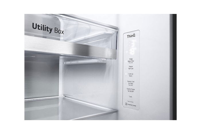 LG Refrigerador Side by Side 598L con InstaView™, GS66SXNC