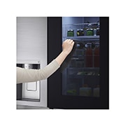 LG Refrigerador InstaView™ Craft Ice™, con motor Inverter Linear Compressor y capacidad total de 598 Litros- ThinQ AI, LS66SXNC