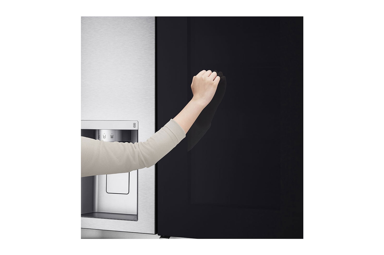LG Refrigerador Side by Side de 570 L con InstaView™ Craft Ice™, LS66SXSC