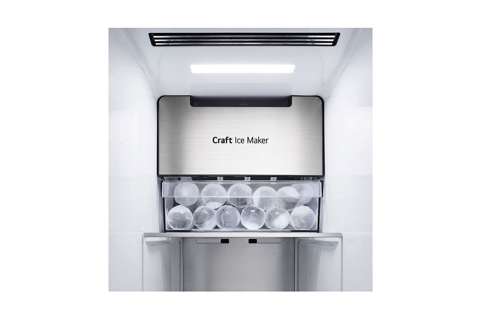 LG Refrigerador Side by Side de 570 L con InstaView™ Craft Ice™, LS66SXSC