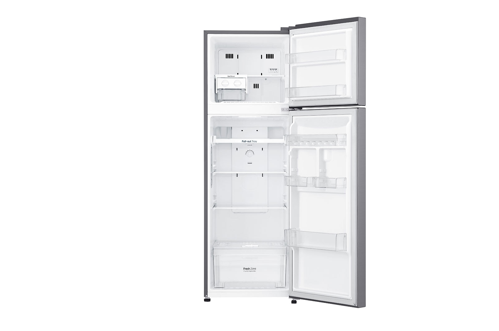 LG Refrigerador Top Freezer con motor Inverter Linear Compressor y capacidad total de 254 Litros, LT29BPP