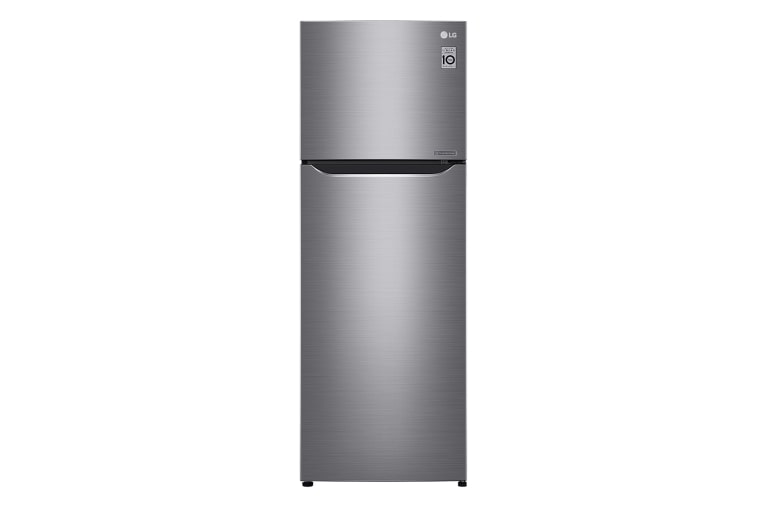 Vista frontal de Refrigerador Top Freezer con motor Inverter Linear Compressor y capacidad total de 312 Litros LT32BPPX