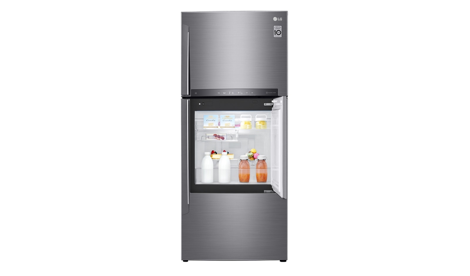 LG Refrigerador Top Freezer con motor Inverter Linear Compressor y capacidad total de 414 Litros, LT41MDP