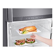 LG Refrigerador Top Freezer con Auto Ice Maker, motor Inverter Linear Compressor y capacidad total de 424 Litros-ThinQ AI, LT44AGP