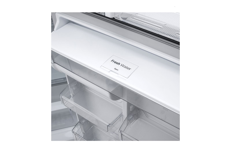 LG Refrigerador Top Freezer con Auto Ice Maker, motor Inverter Linear Compressor y capacidad total de 424 Litros-ThinQ AI, LT44AGP