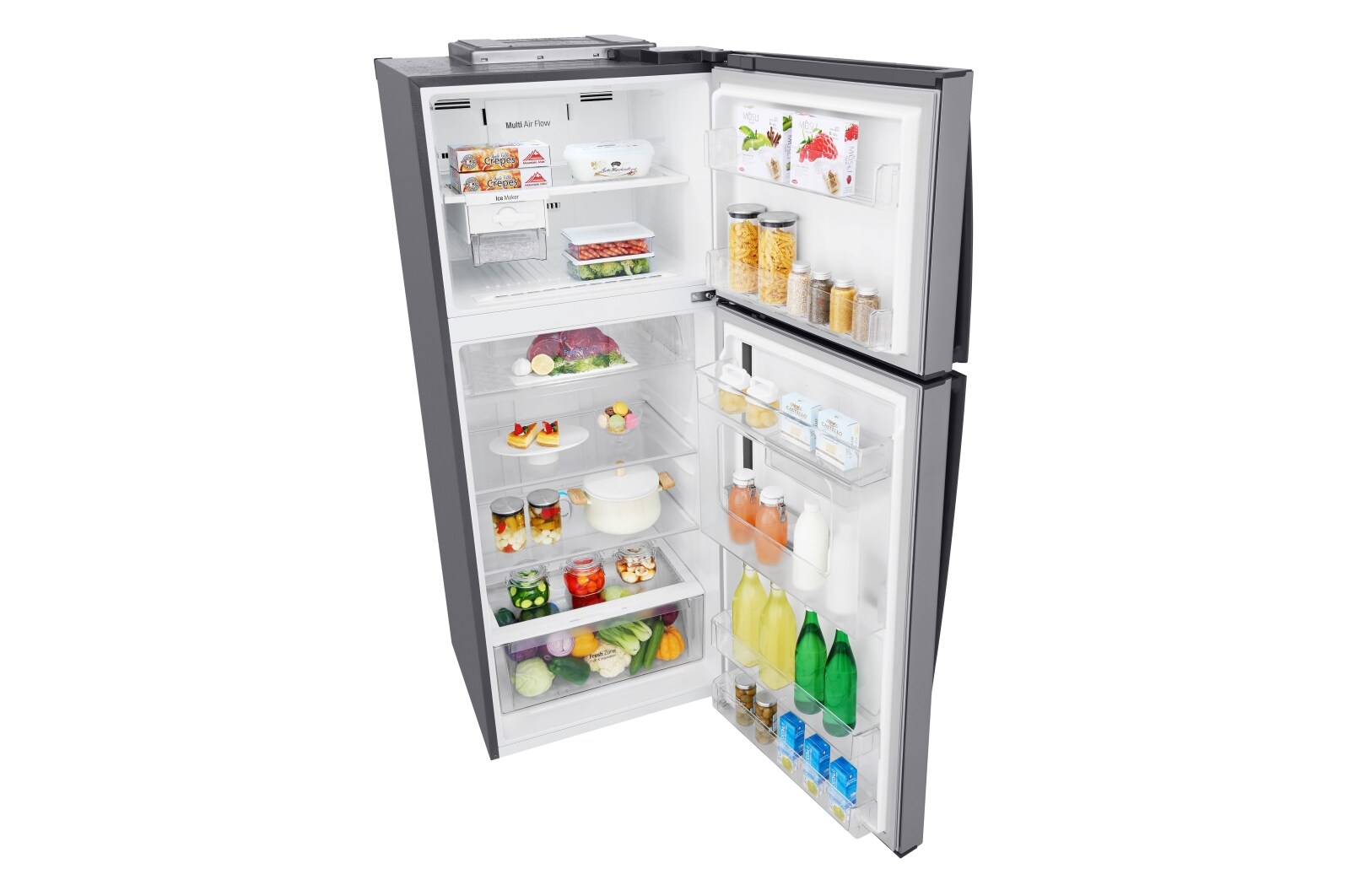 LG Refrigerador Top Freezer con motor Inverter Linear Compressor y capacidad total de 445Lts, LT44MDP