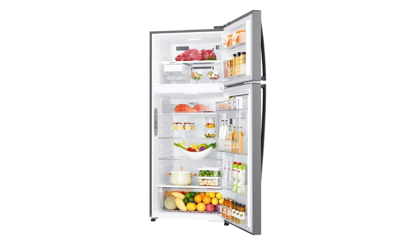 LG Refrigerador Top Freezer con motor Inverter Linear Compressor y capacidad total de 512 Litros, LT51MDP