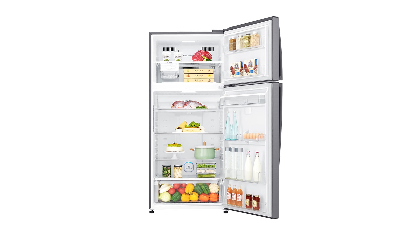 LG Refrigerador Top Freezer con motor Inverter Linear Compressor y capacidad total de 509 Litros- ThinQ AI, LT51SGP