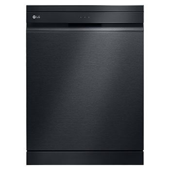 Front view of dishwasher