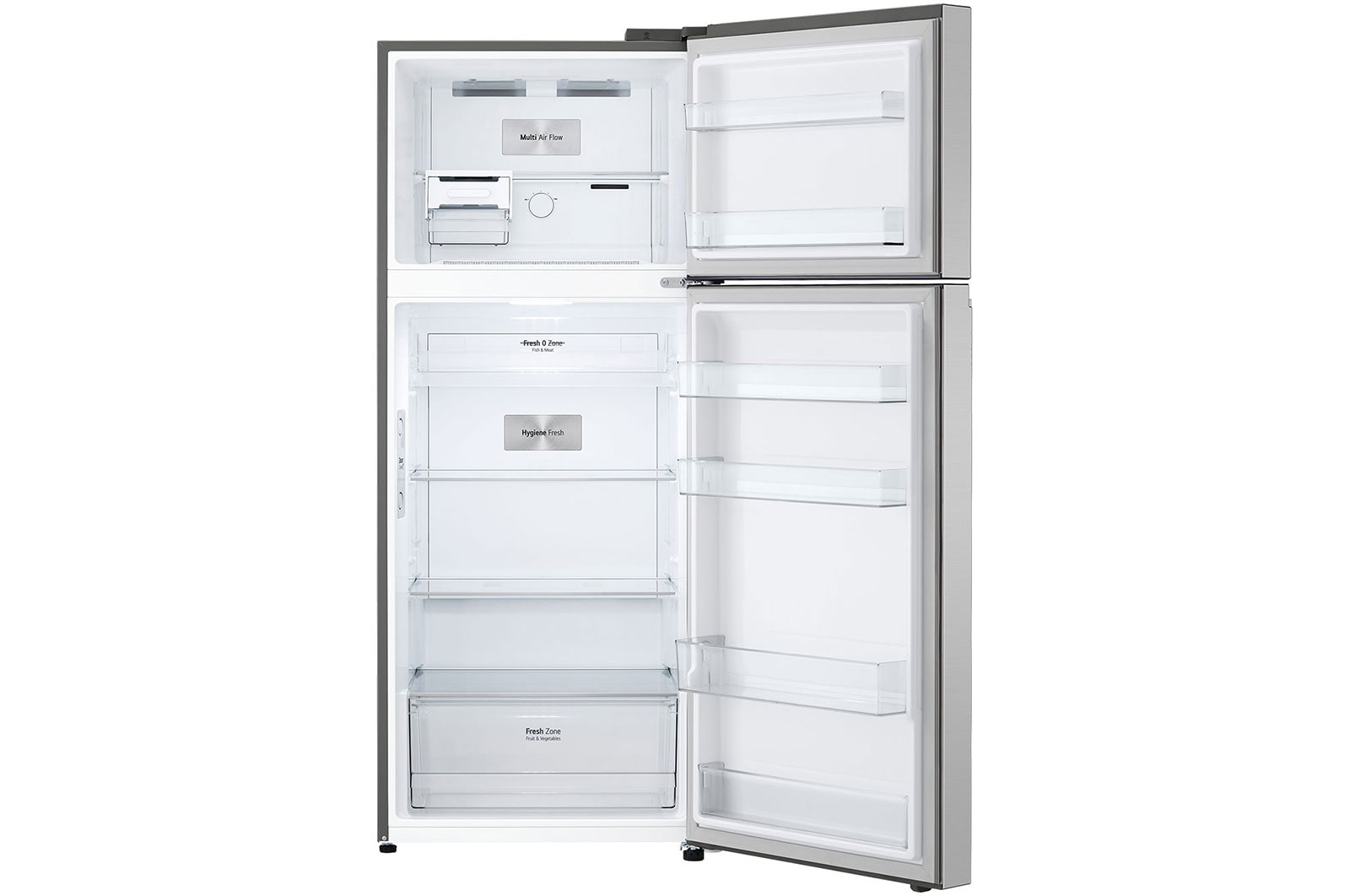 LG Refrigerador Top Freezer con motor Smart Inverter Compressor y capacidad total de 395 Lts., VT40MPP