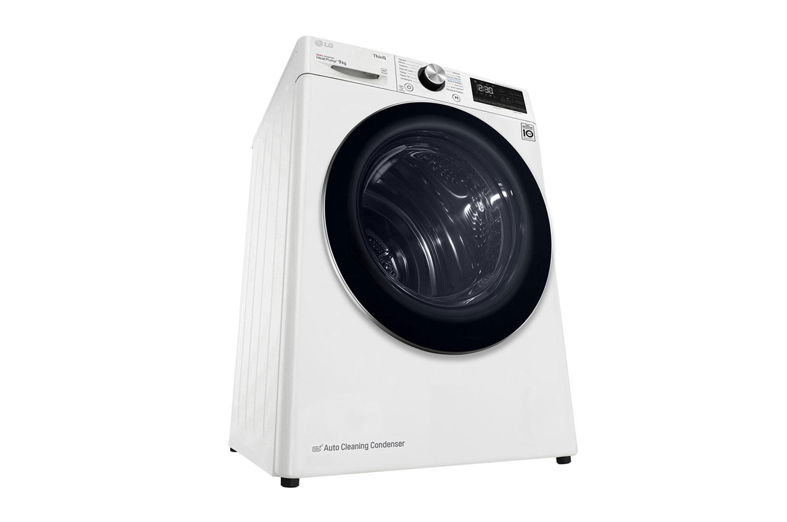 LG Secadora de 9Kg Dual Inverter Bomba de Calor, DF9WVC2S6