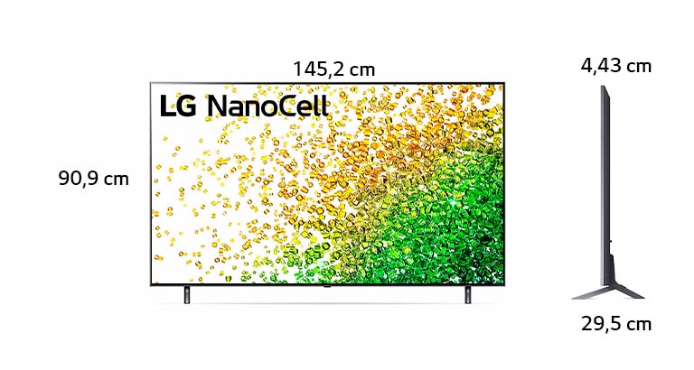 LG NanoCell 65'' NANO85 4K Smart TV con ThinQ AI(Inteligencia