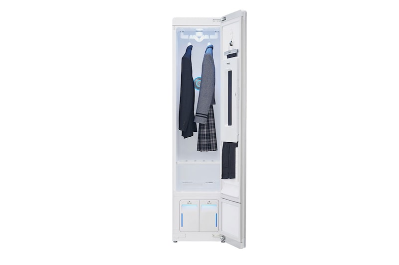 LG Styler, Cuida tu ropa con vapor TrueSteam™ con ThinQ™  color blanco, S3WFBN