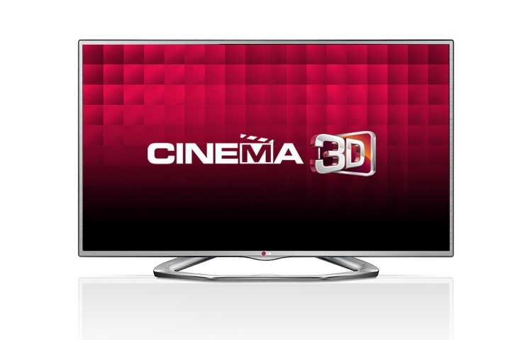 Vista frontal de LG CINEMA 3D TV 32&#34; HD LA613B 32LA613B